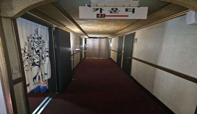 광주 유동 약손타이 복도